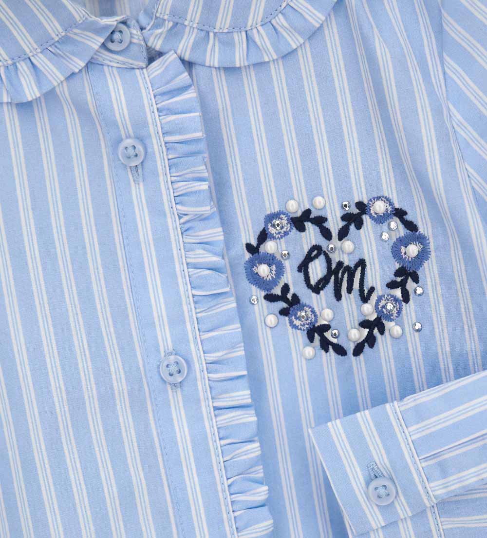 CAPSULE DENIM TOP BABY GIRL