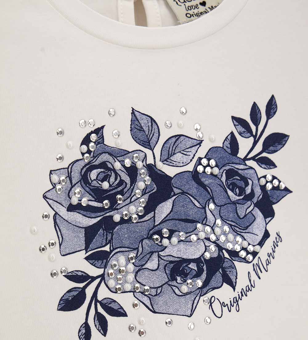 CAPSULE DENIM TOP BABY GIRL