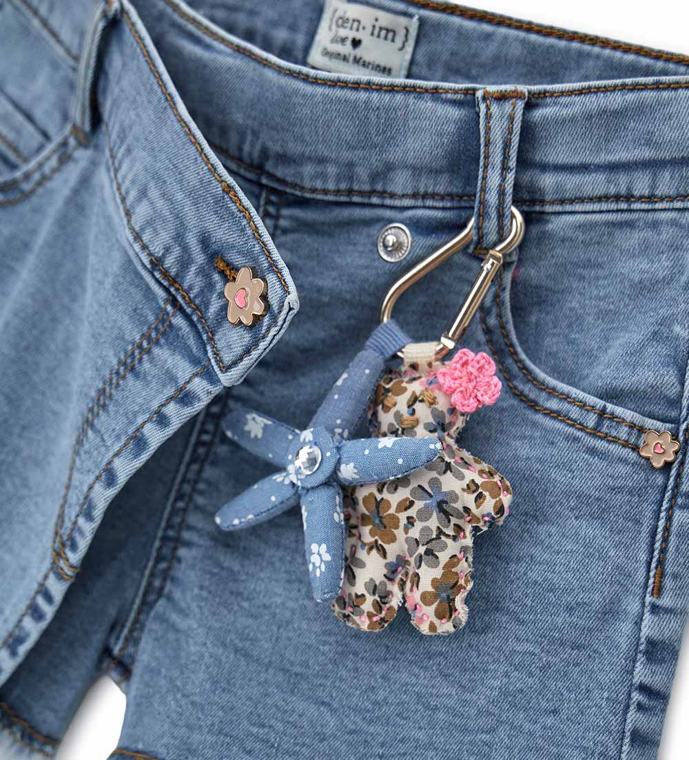 SOFT DENIM Bermuda Jeans Baby Girl