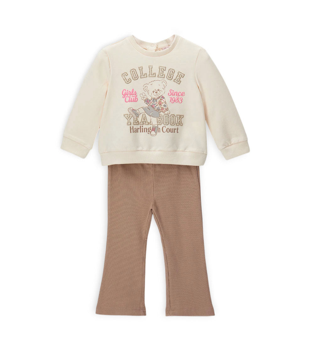 SOFT DENIM Jogging Suits Baby Girl