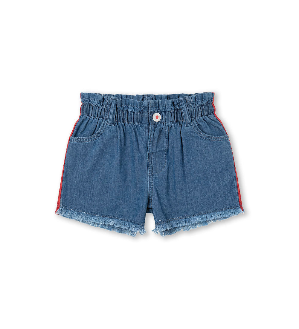 MON AMOUR Bermuda Jeans Baby Girl