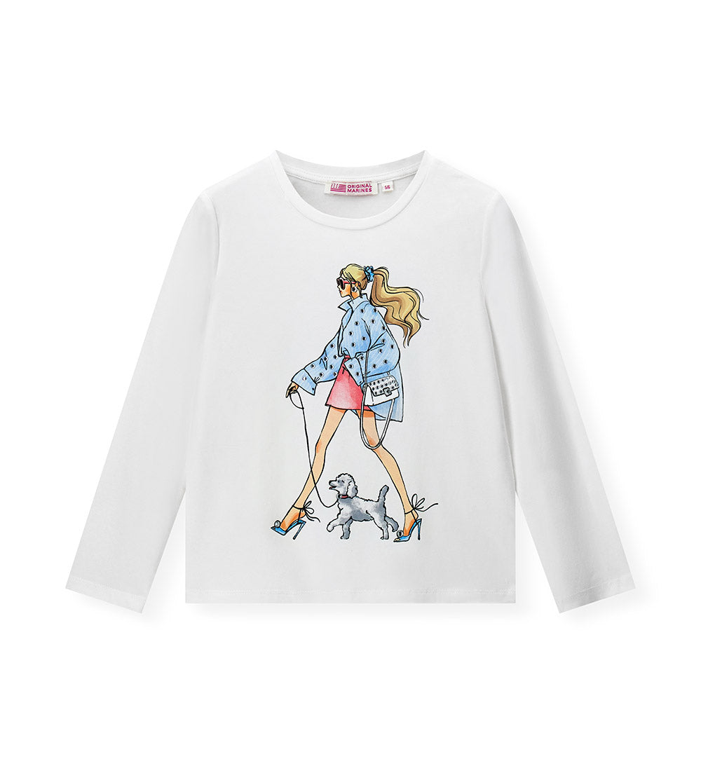 DENIM SHOCK T-Shirt Girl