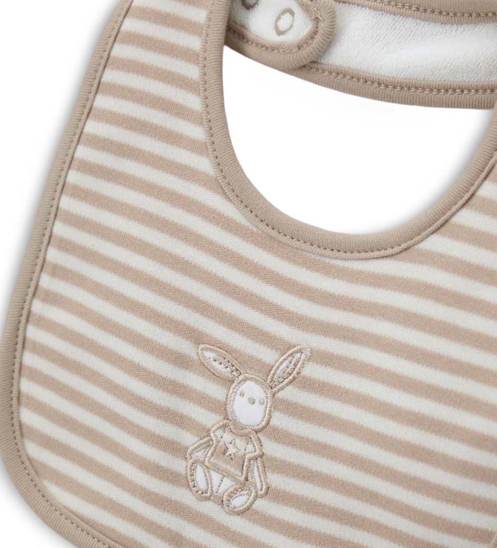 SOFT BUNNY Bib Newborn