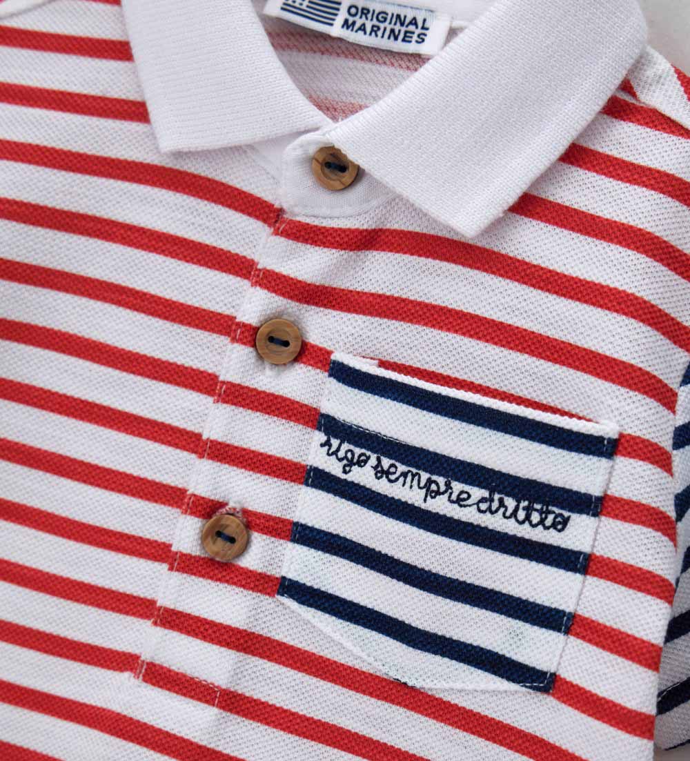 HAPPY SUMMER Polo Shirt Newborn
