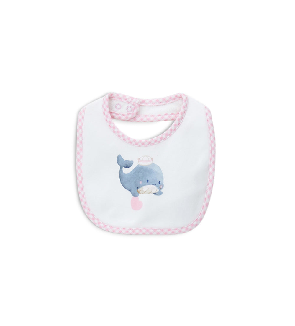 WHALE CLUB Bib Newborn