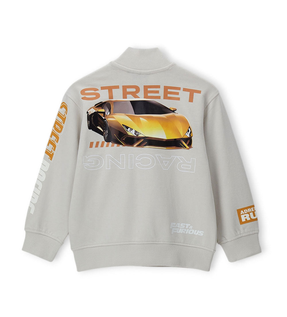 BROWN TO WIN Sweatshirt Jacket Boy