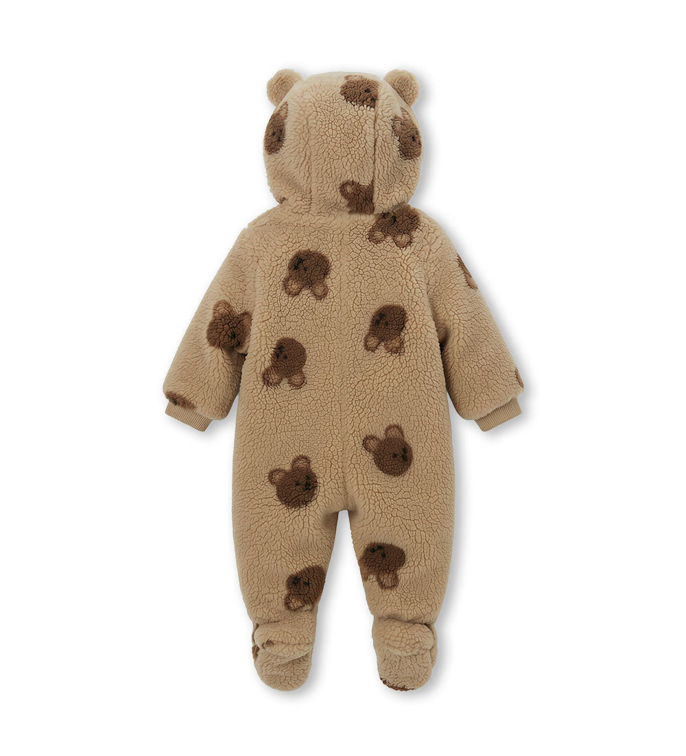 FLUFFY CREW OVERALL NEWBORN BOY