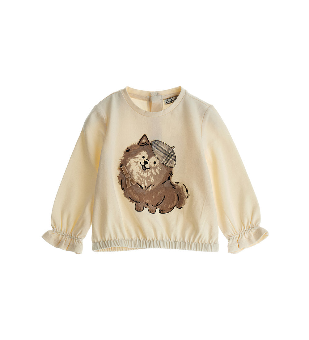 Nuance D'Hiver Baby Girl T-Shirt With Flake