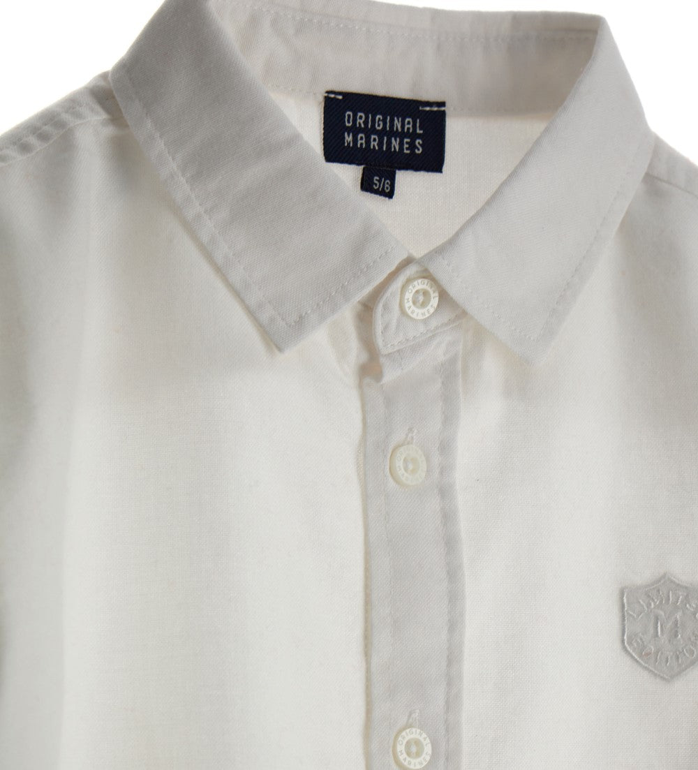 Natalizio Boy Oxford Cotton Shirt