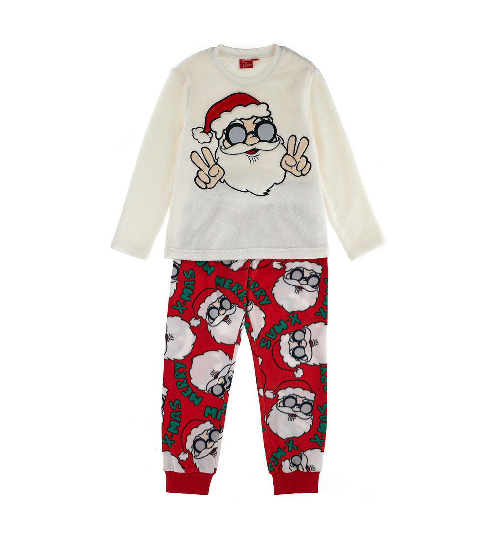 Christmas Capsule Boy Fur Effect Pajamas