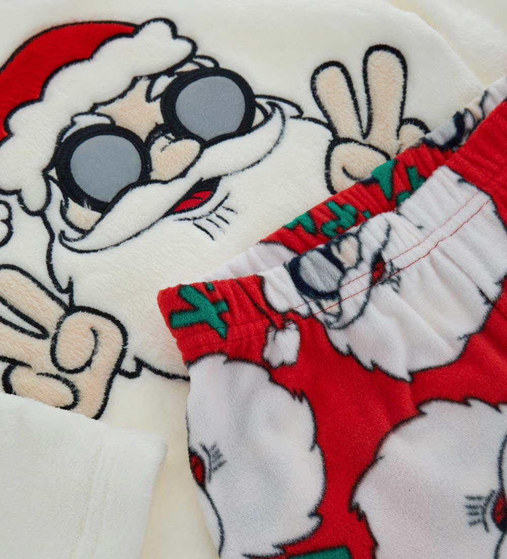 Christmas Capsule Boy Fur Effect Pajamas