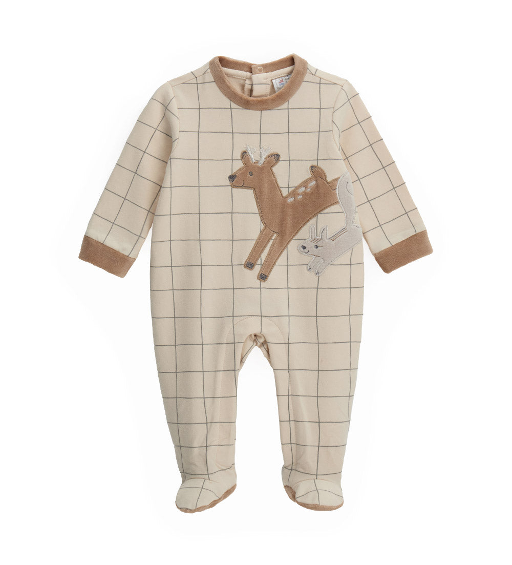 Sweet Nuts Newborn Jumpsuit