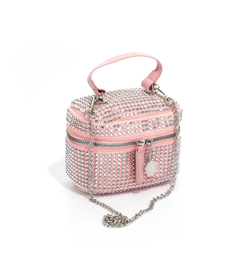 Basico Fall Girl Rhinestoned Handbag