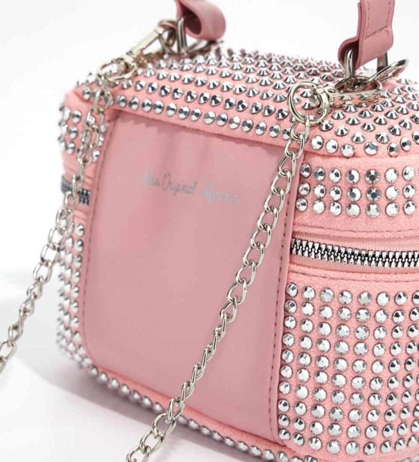 Basico Fall Girl Rhinestoned Handbag