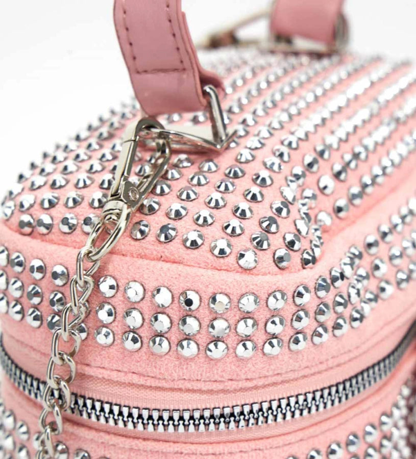 Basico Fall Girl Rhinestoned Handbag