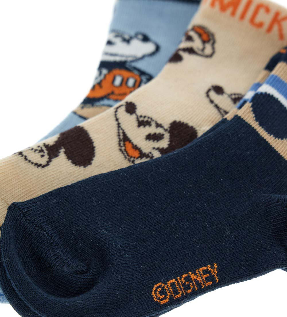 Basico Fall Baby Boy Tri-Pack Disney Socks 1