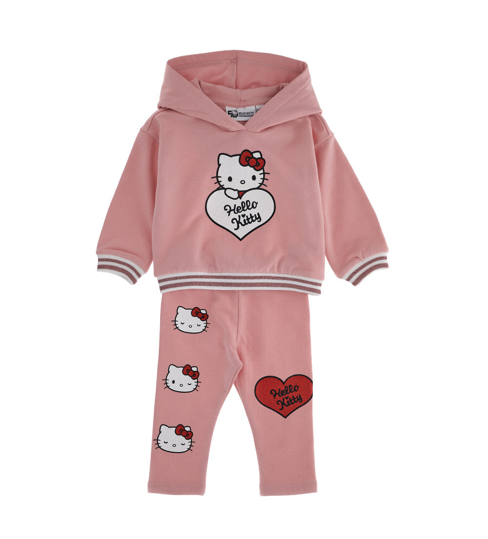 Heartbeat Baby Girl Hello Kitty Set