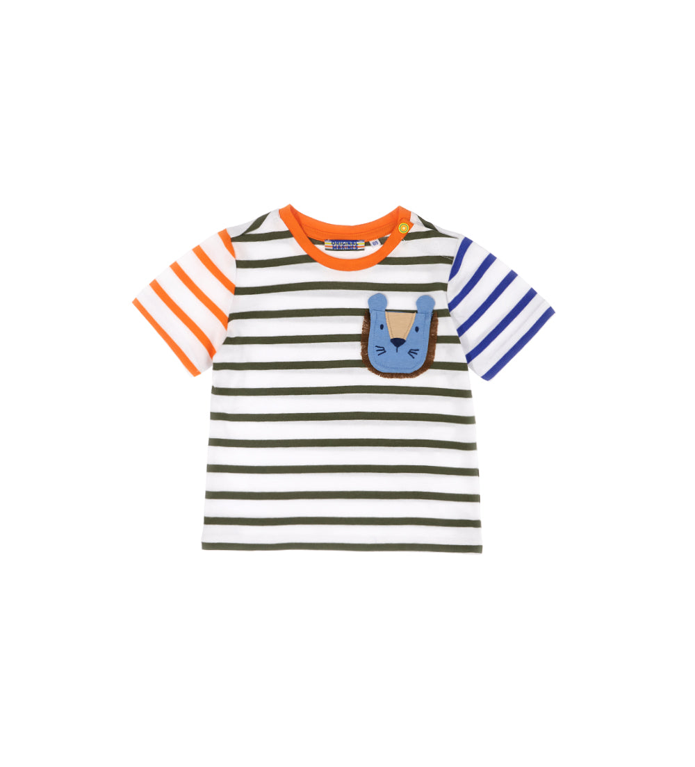 crazy jungle  Baby boy short sleeve t-shirt 39