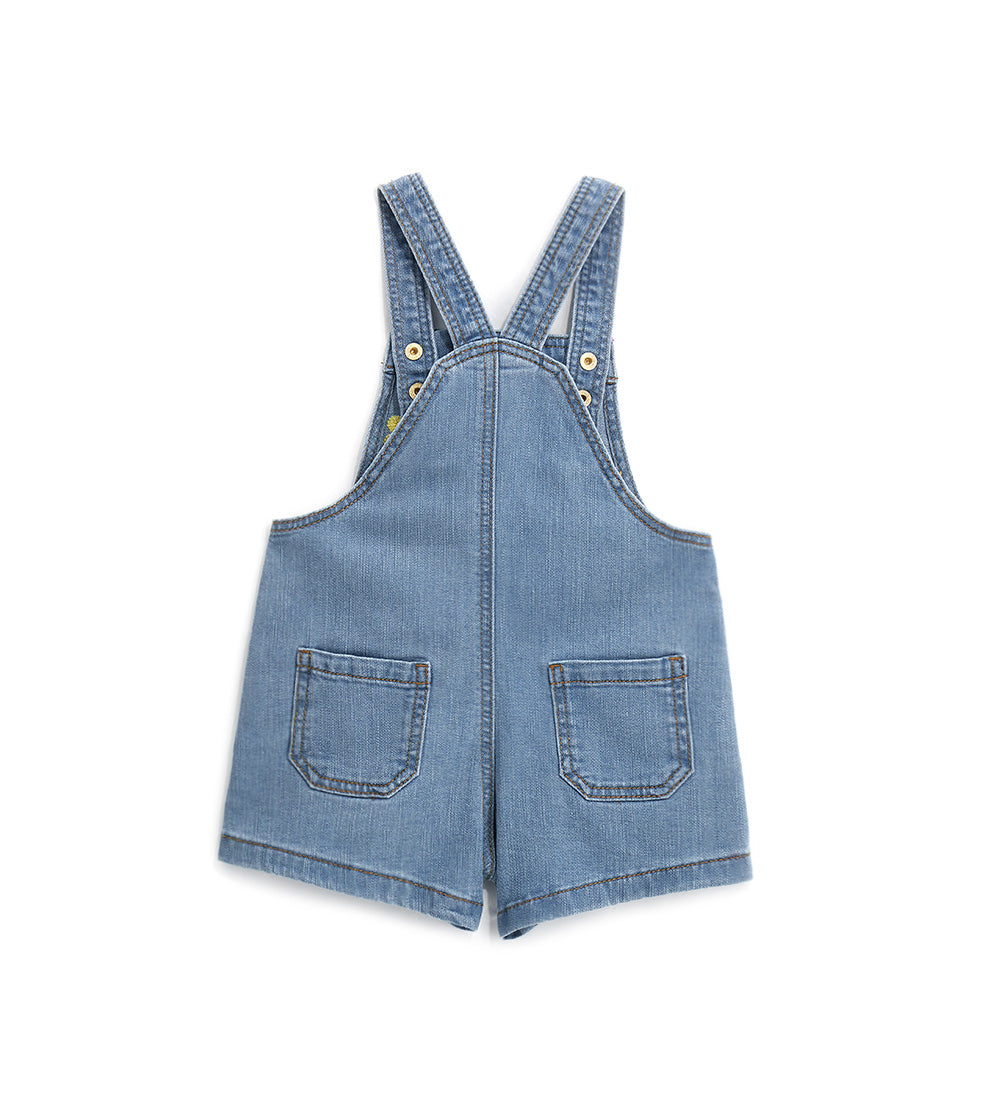 Daisy crazy baby girl overall shorts 2