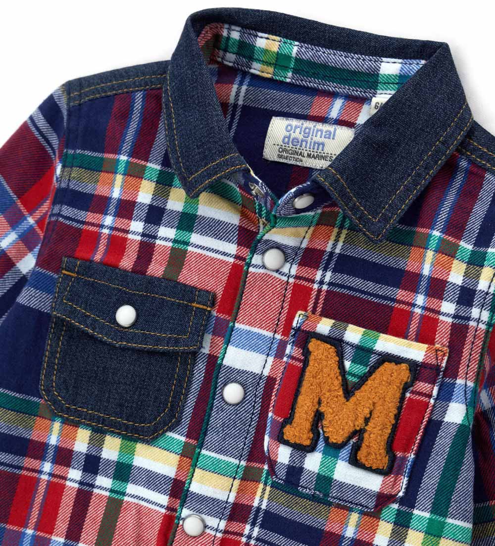 Capsule Denim Baby Boy Shirt ML Shirts & Tops