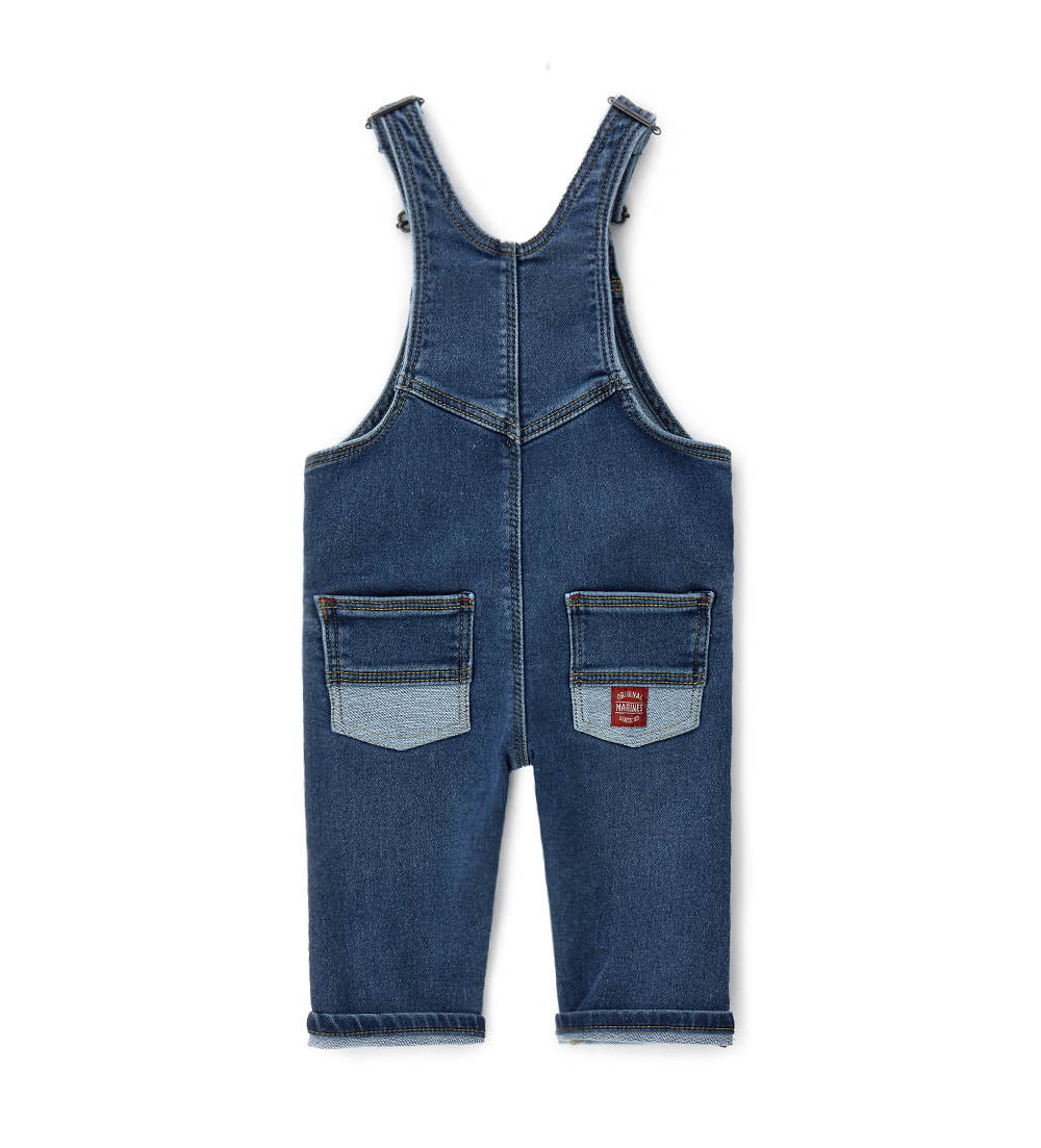 Capsule Denim Baby Boy Salopette Denim  Dresses & Overalls