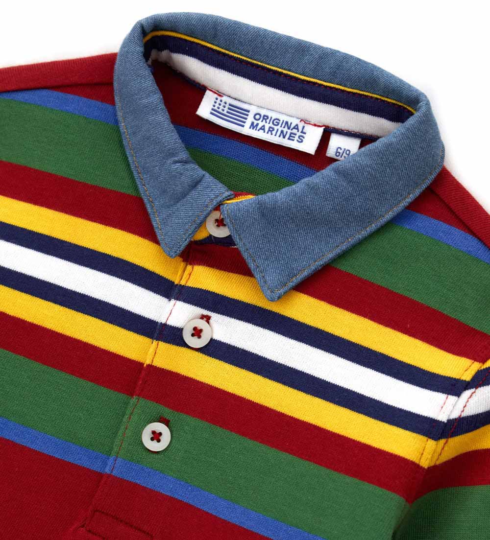 Back To School  Baby Boy Polo Shirt ML Shirts & Tops 1