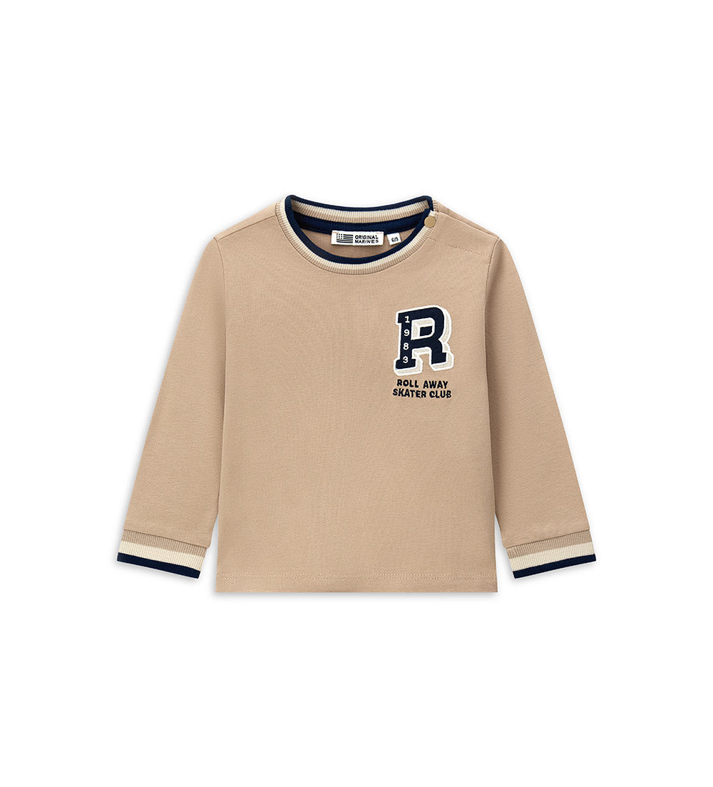 Natural Varsity Baby Boy T-Shirt ML Shirts & Tops 1
