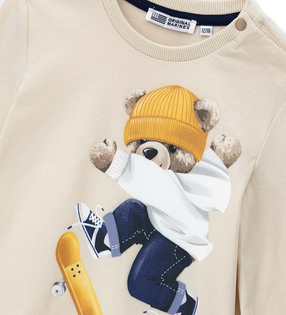 Natural Varsity Baby Boy T-Shirt ML Shirts & Tops 2