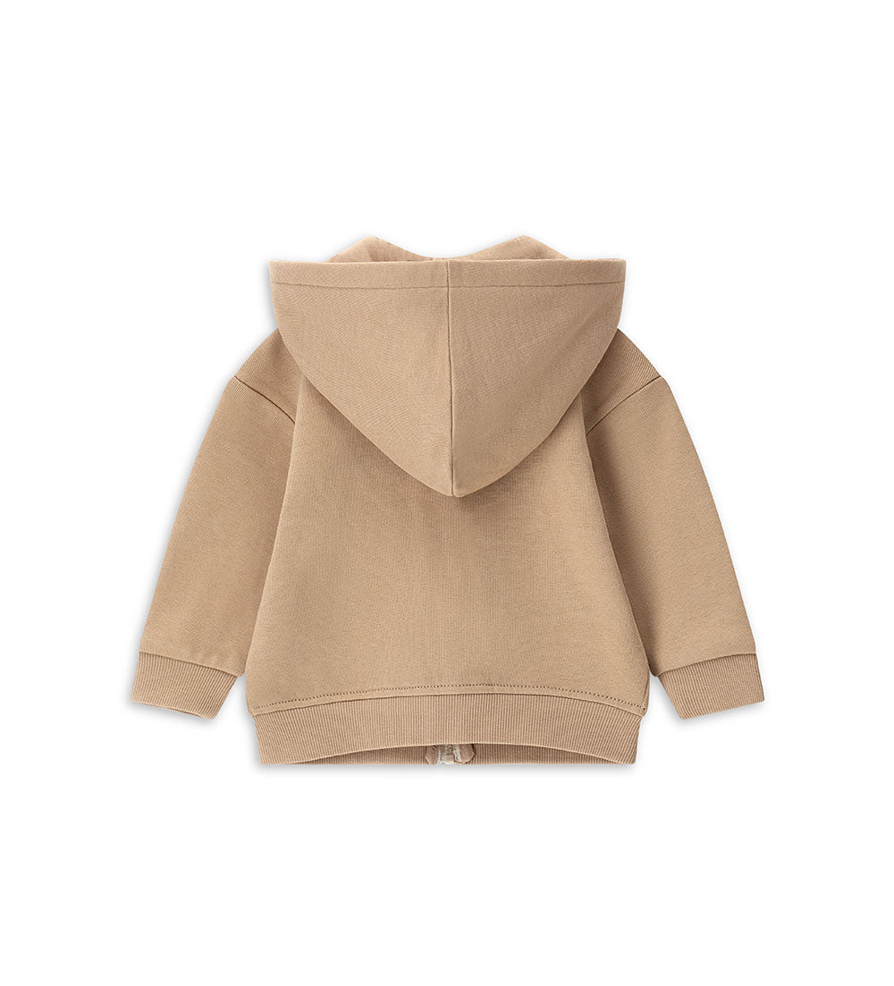 Natural Varsity Baby Boy Sweatshirt Open Hood Shirts & Tops  1