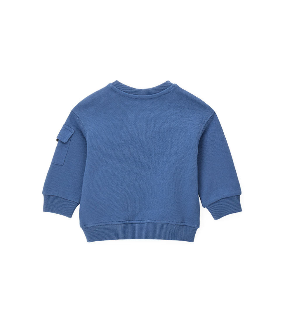 Urban Park Baby Boy Sweatshirt with Collar Shirts & Tops