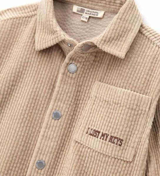 Super Baby Shirt Corduroy Baby Boy