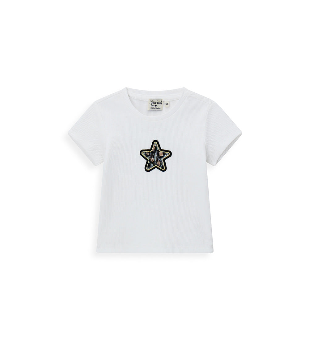 Capsule Denim Baby Girl T-Shirt MM Shirts & Tops