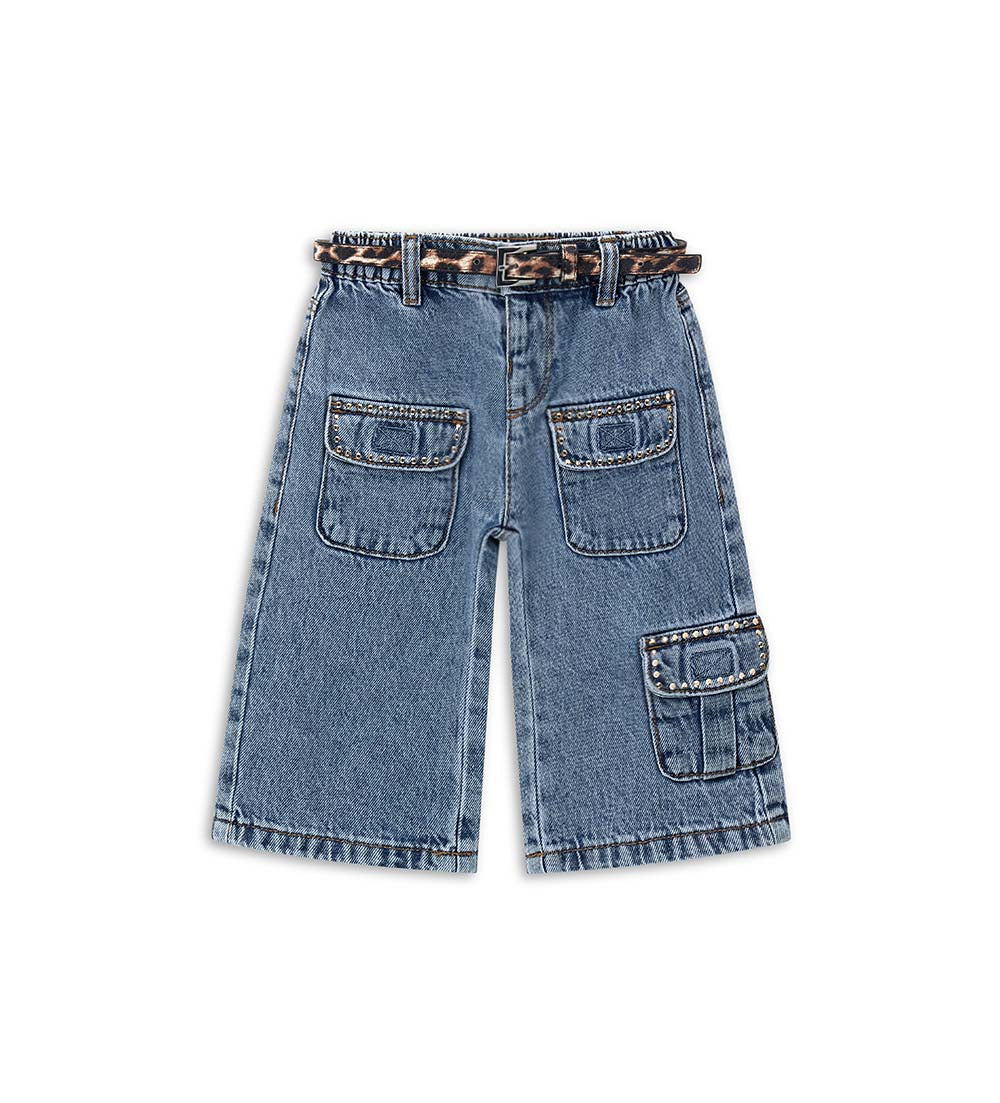 Capsule Denim Baby Girl Trouser Denim  Pants 1