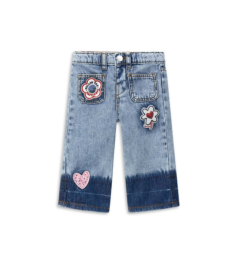 Back To School Baby Girl Trouser Denim  Pants