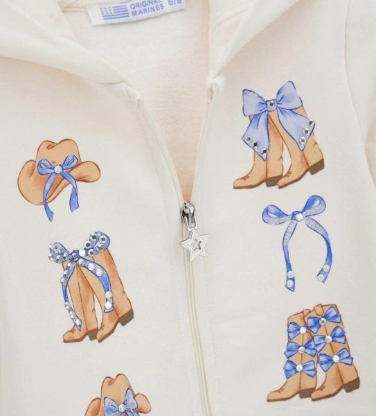 Texas Baby Top  Fleece Baby Girl