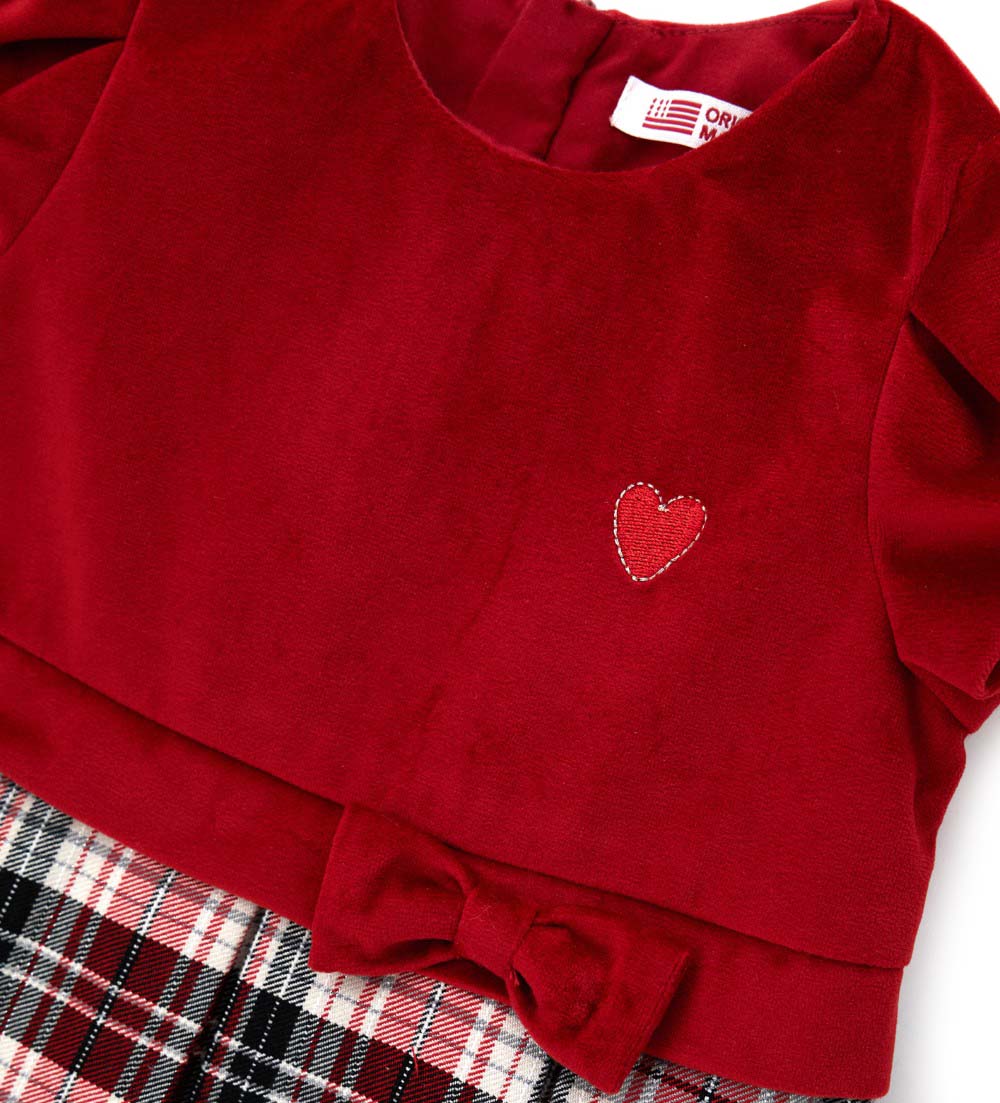 Party Dresses Velvet Baby Girl