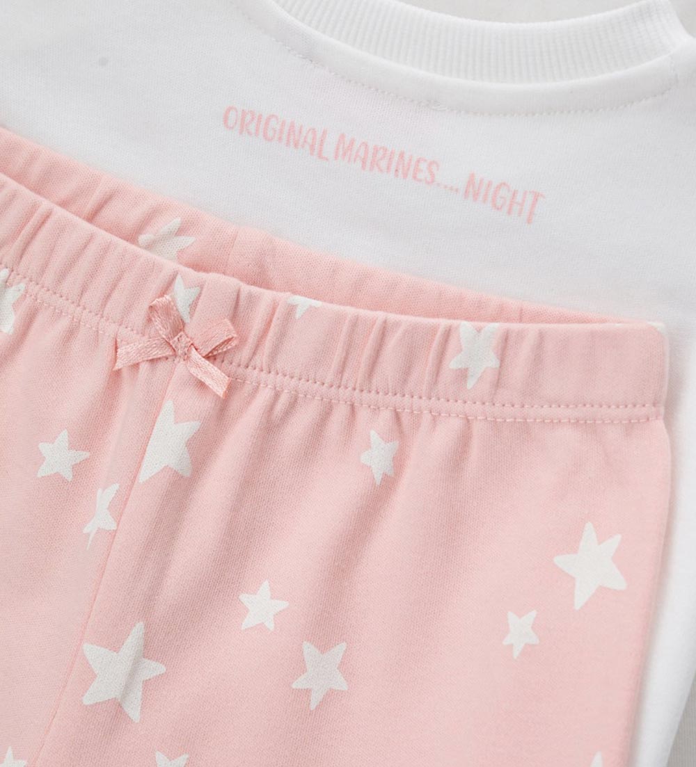 Good Night Baby Girl Pajamas Collar ML Pajamas 1