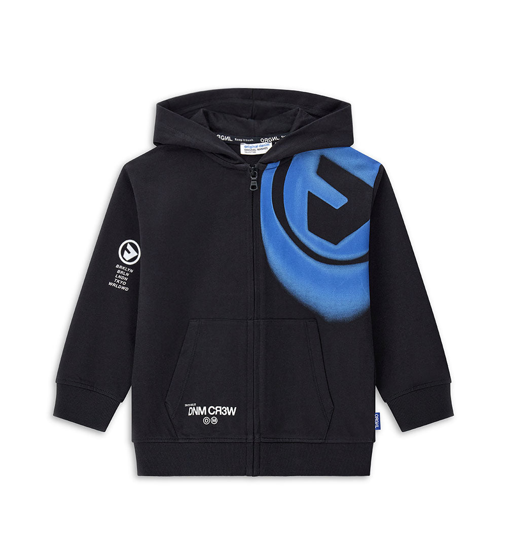 Capsule Denim Boy Sweatshirt Open Hood Shirts & Tops