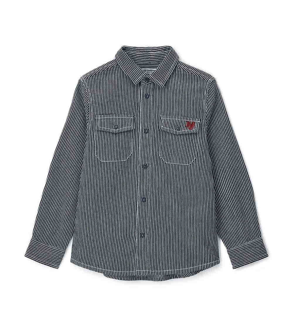 Back To School Boy Shirt ML Yarn-dyed Shirts & Tops