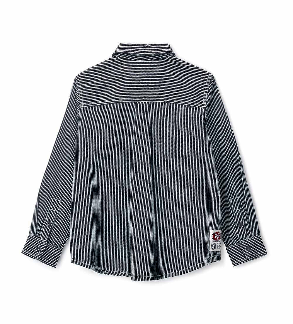 Back To School Boy Shirt ML Yarn-dyed Shirts & Tops