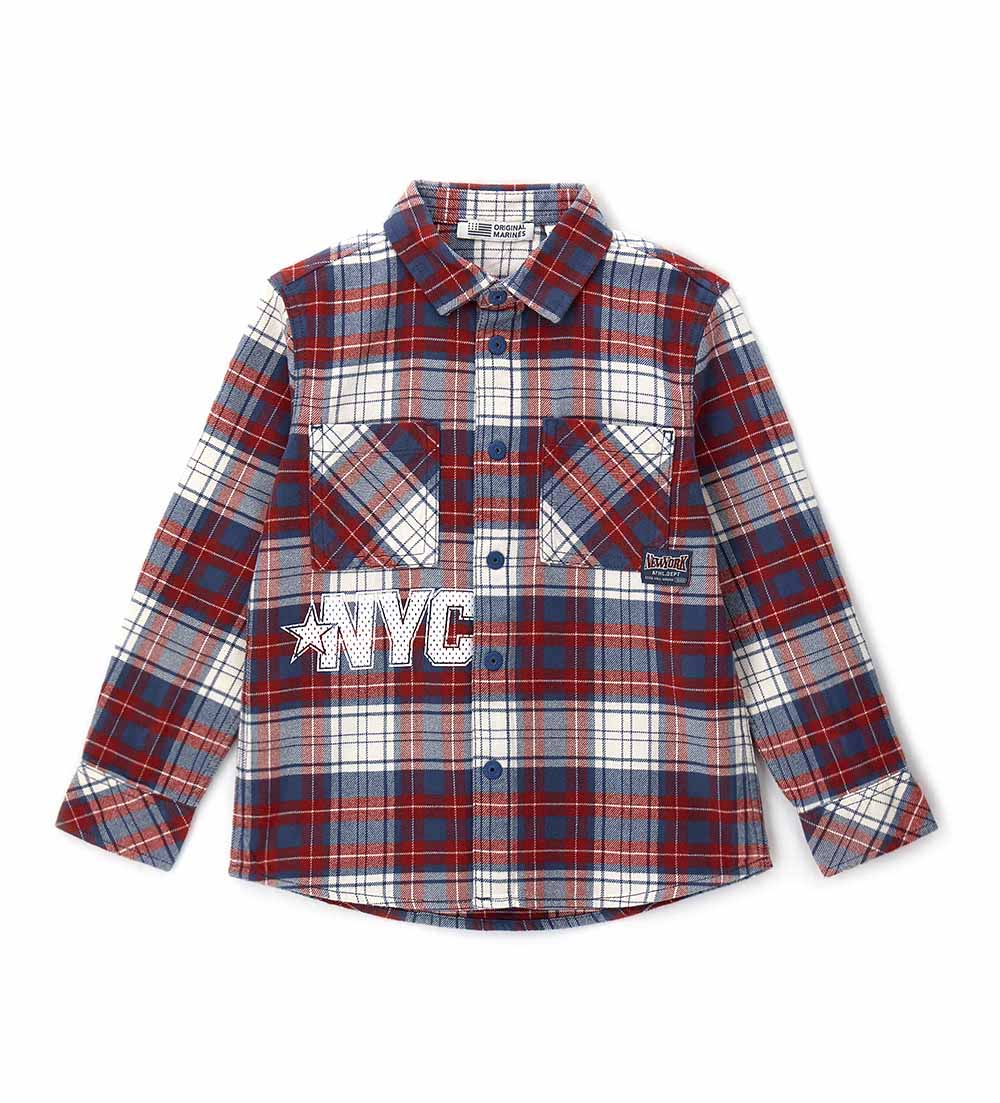 Back To School Boy Shirt ML Shirts & Tops