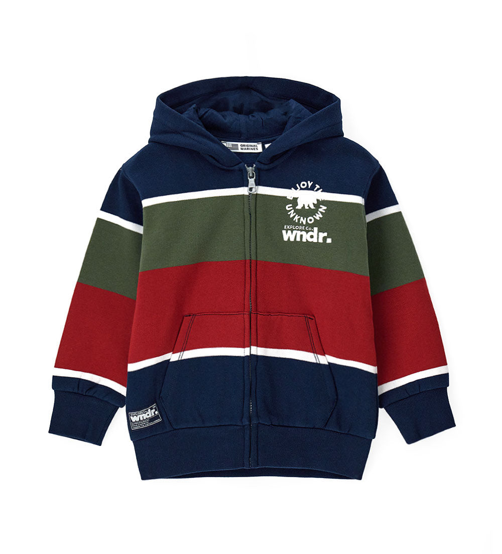 Adventure Boy Sweatshirt Open Hood Shirts & Tops 1