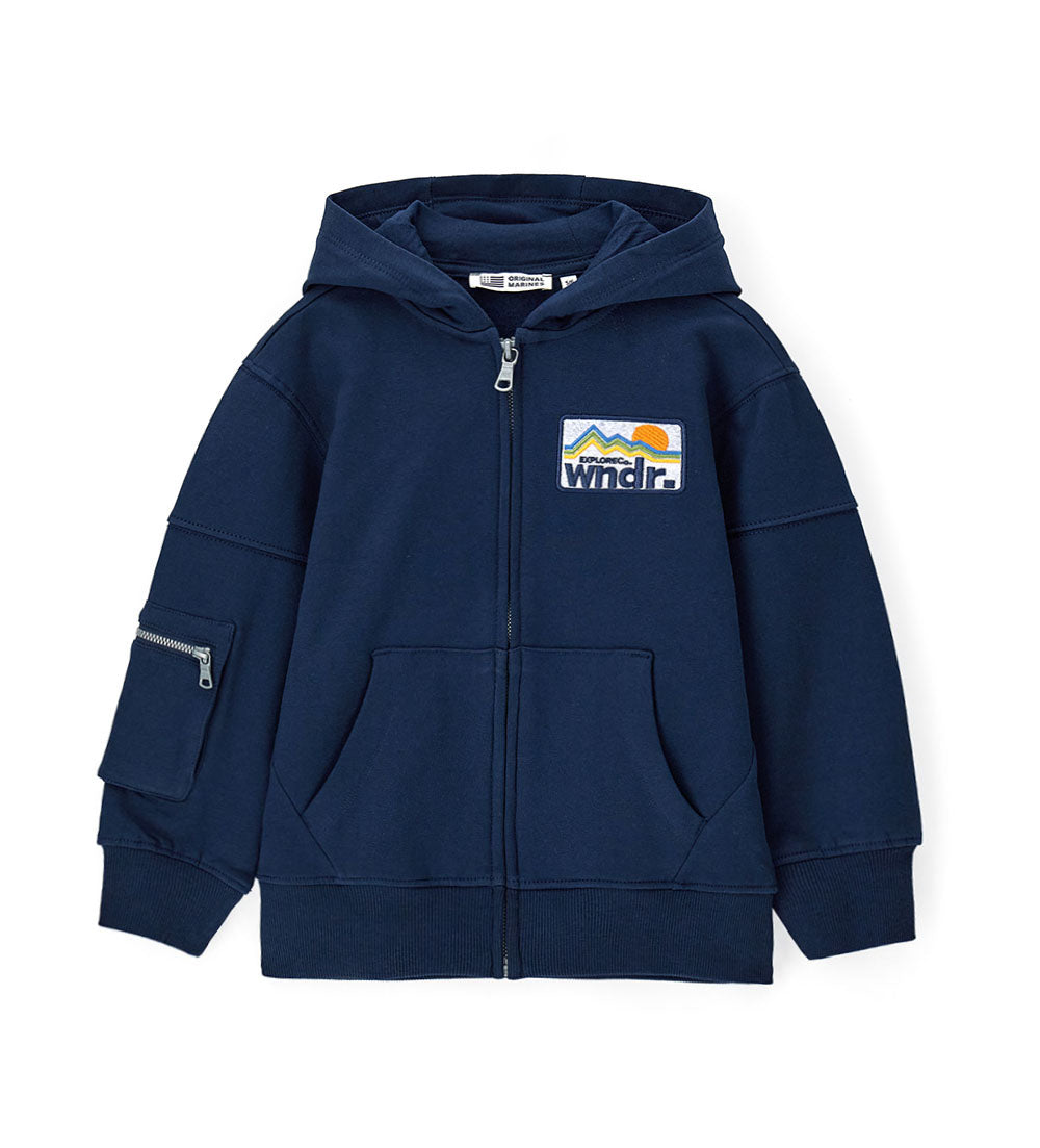 Adventure Boy Sweatshirt Open Hood Shirts & Tops 2