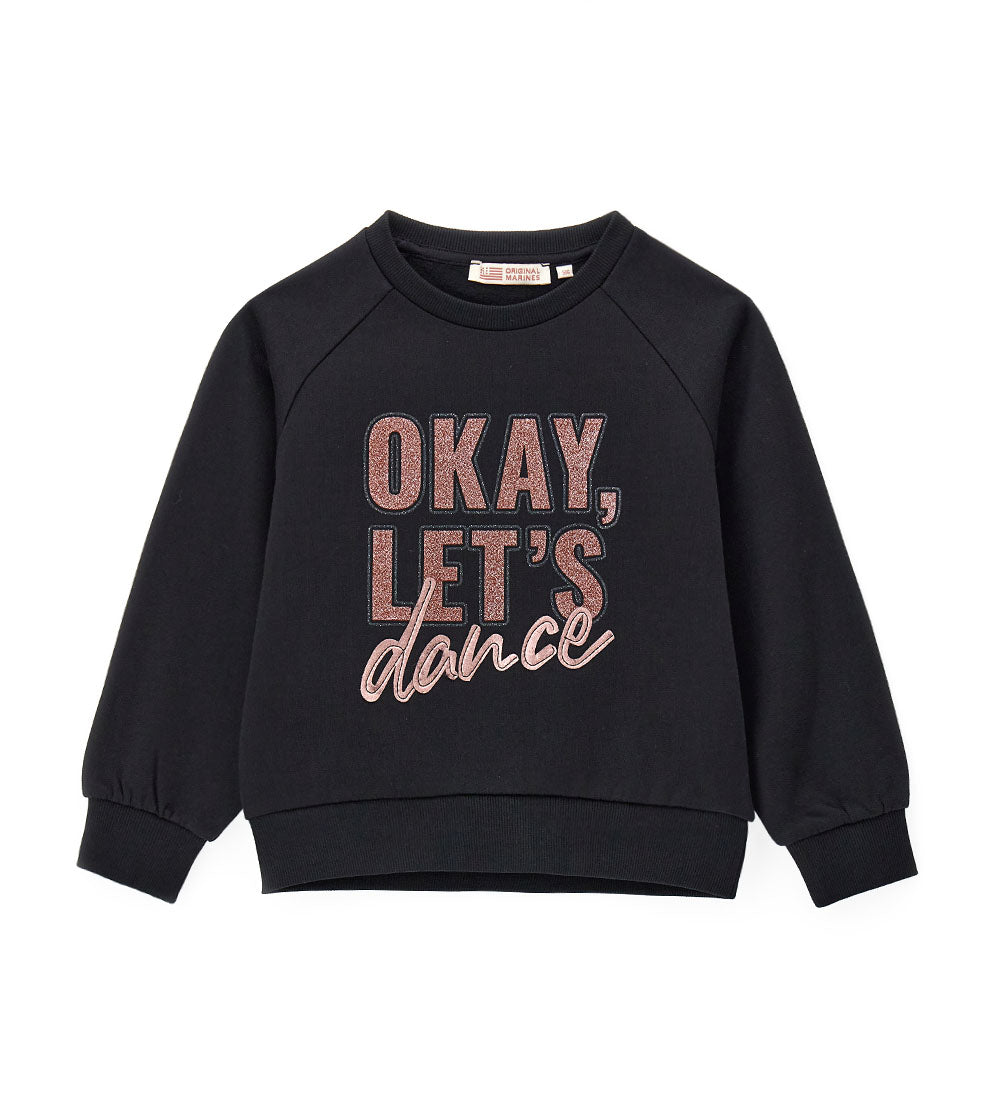 Dance Academy Girl Sweatshirt with Collar Shirts & Tops