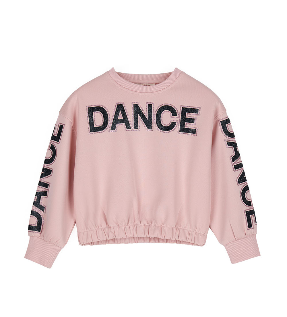 Dance Academy Girl Sweatshirt with Collar Shirts & Tops