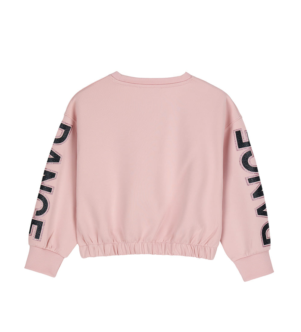 Dance Academy Girl Sweatshirt with Collar Shirts & Tops