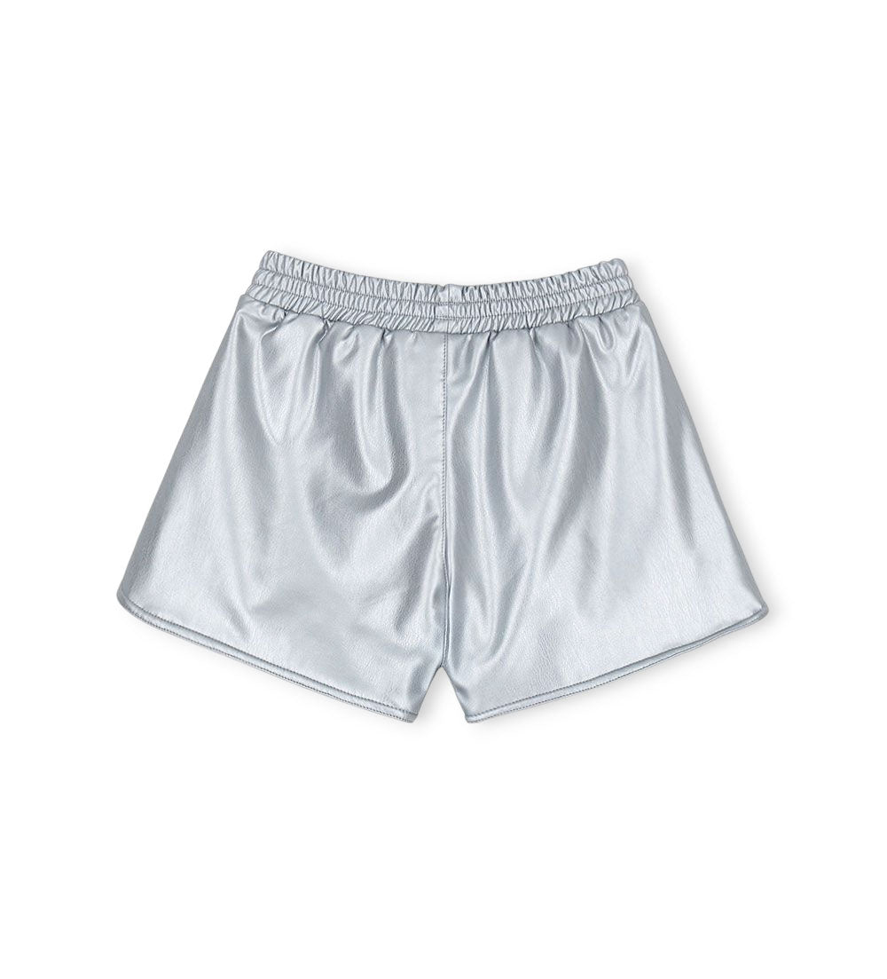 Ski Club Bermuda Faux Leather Girl