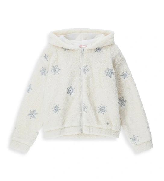 Ski Club Top  Faux Fur Girl