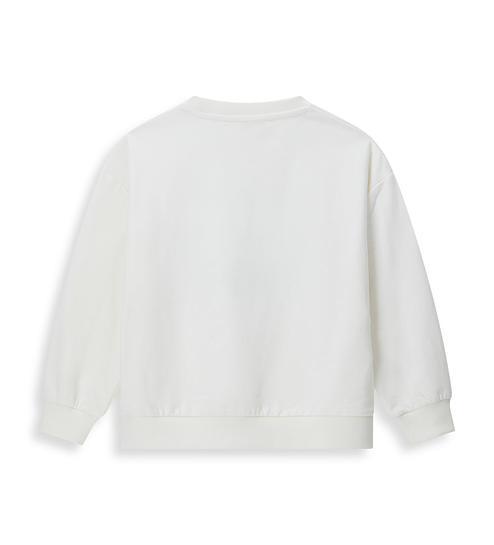 Ski Club   Girl Sweatshirt with Collar Shirts & Tops 1