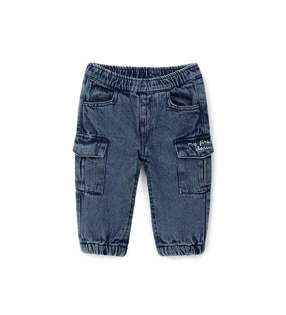 Soft Tones Newborn Fashion M. Trouser Denim  Pants